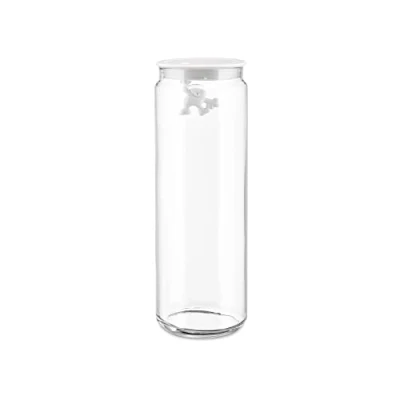 Image de Alessi Storage Jar Gianni A Little Man Holding On Tight 2 L White