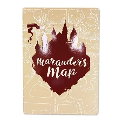 Image de Half Moon Bay Harry Potter Papeterie &amp; Carnets Carte du Maraudeur A5 Flex 288 pages