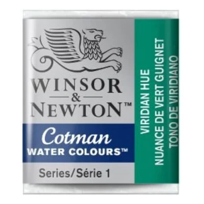 Image de Winsor &amp; Newton Cotman Aquarelle 1/2 Godet Nuance De Vert Guignet