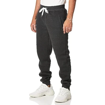 Image de Southpole Men&#039;s Active Basic Jogger Fleece Pants, Heather Charcoal, 2XL