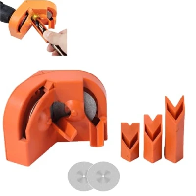 Image de Drill Bit Sharpener,Drill Sharpener for All Bits,Multipurpose Grinding Grinder Tool HSS, Carbide, Twist Bits, Cobalt Bits (1 PCS)