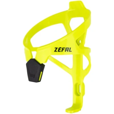 Image de ZEFAL Pulse A2 Porte Bidon Velo Léger Gourde Velo/VTT/Vélo de Route Support Résistant et Durable 26 g Jaune Fluo Fabriqué en France