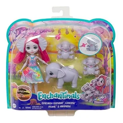 Image de ENCHANTIMALS Mini poupées, Multicolore, Taille unique