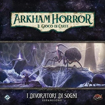 Image de Asmodee Arkham Horror LCG Cycle 5 1 Les Dévoreurs de Rêves Jeu Table en Italien