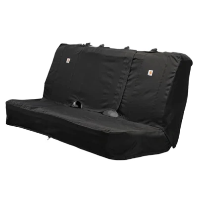 Image de Carhartt Universal Bench Seat Cover Housse de siège Universelle pour Banquette Mixte, Noir, Taille Unique