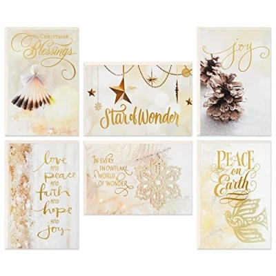 Image de Hallmark Assortiment de cartes Noël religieuses (6 motifs, 24 avec enveloppes)