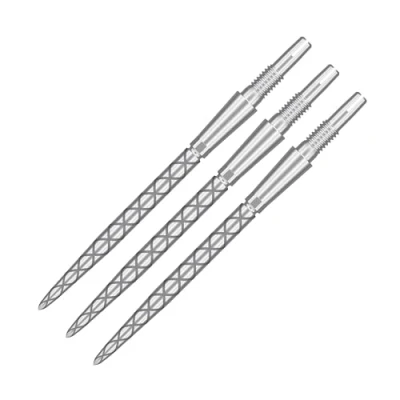 Image de Target Darts Swiss Point Storm Diamond Dart Points (3 Packs de Pointes) 35mm Argent SP Change Point, Professional Accessories