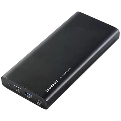 Image de VOLTCRAFT VC PB PD140W Powerbank 22400 mAh Quick Charge 3,0, Power Delivery 3,0 Li ION Schwarz (Matt) Statusanzeige (VC 13167615) Marque