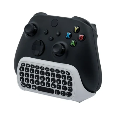 Image de Mcbazel Clavier portable sans fil 2.4G Mini manette pour Xbox Series X/Series S/Xbox One Slim/Xbox One/Xbox X Controller prise en charge de la audio 3,5 mm