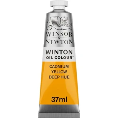 Image de Winsor &amp; Newton Winton Huile 37ml 115 Nuance de Jaune Cadmium Foncé