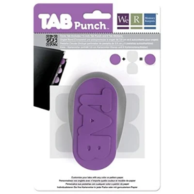 Image de We R Memory Keepers Onglet Nous Punch Cercle