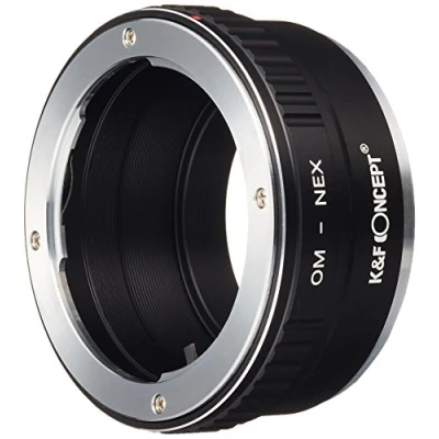 Image de Adaptateur de monture d&#039;objectif Concept pour objectif à OM et Sony E K&amp;F KF OME (Conversion Olympus)