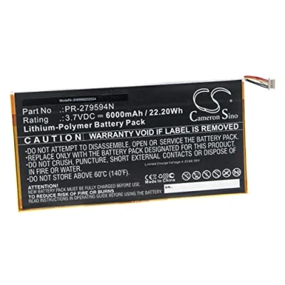Image de Batterie vhbw compatible Acer Iconia One 10 B3 A40 Li polymère 6000mAh 3,7V