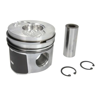 Image de NÜRAL 87 114700 00 Piston 85 avec porte segment, pour bielle trapézoïdale PEUGEOT: 207 3/5 portes, 206 Boxer Van, CITROËN: Jumpy I Van