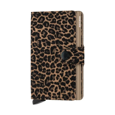 Image de Secrid Miniwallet Leo Beige Gravure gratuite