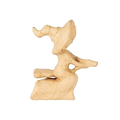 Image de Décopatch AP201C Un support en papier pulpé brun 5x10x12 cm, Sorcières sur son balai