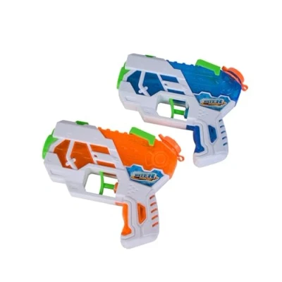 Image de Simba 107276080 Waterzone Dual Blaster Lot de 2 Pistolets à Eau avec visière Rabattable 12 cm Mécanisme d&#039;extraction À partir 3 Ans