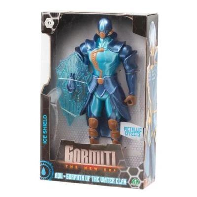 Image de Gormiti, Figurine articulée 27 cm, Gormiti avec Son Arme, Modèle Eau AQU, pour Les Enfants à partir de 4 Ans, GRV064