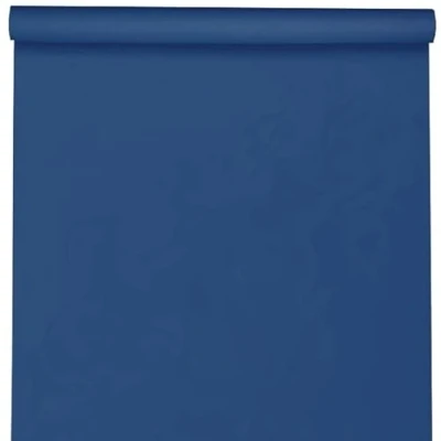 Image de Santex mariage Nappe Rouleau Harmony intissé Opaque 10m, Bleu Roy