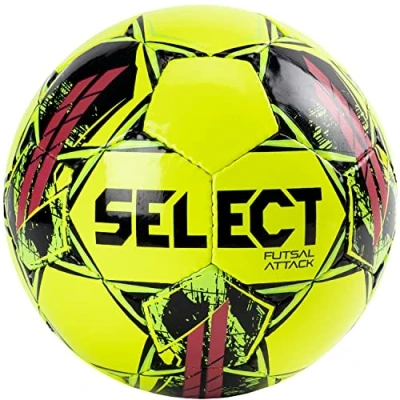 Image de Ballon de football Select Futsal Attack, unisexe, jaune