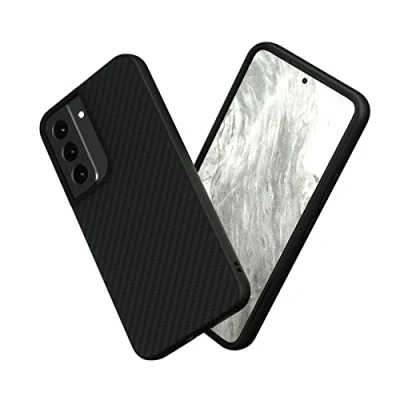 Image de RhinoShield Coque Compatible avec [Samsung Galaxy S22] SolidSuit Fine Technologie d&#039;absorption des Chocs et Finition Premium Matte Fibre de Carbone