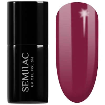 Image de Semilac Vernis à ongles gels semi permanents UV 098 Elegant Cherry 7ml