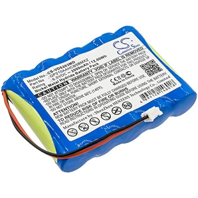 Image de TECHTEK Batteries Compatible avec [VDW] Silver, Silver Reciproc, SR2634, V0411630000000 remplace GP210AAHCB5BMXZ