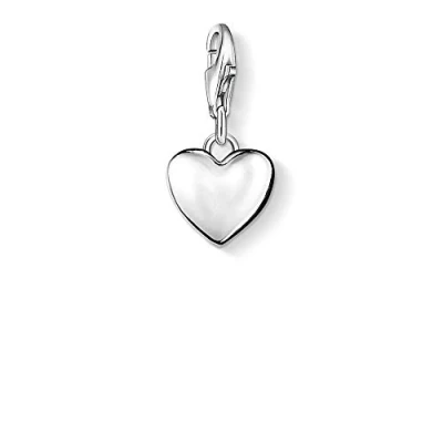 Image de Thomas Sabo Charm Club 0913 001 12 Pendentif breloque pour femme, en forme de coeur argent Sterling 925