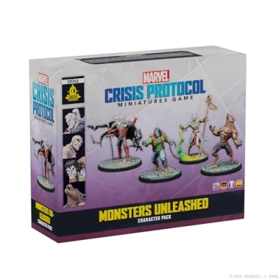 Image de Atomic Mass Games Marvel : Crisis Protocol Tomb of Dracula Character Pack Ajoutez des légendes surnaturelles à votre équipe ! Jeu de super héros table, partir 14 ans, 2 joueurs, 90 minutes