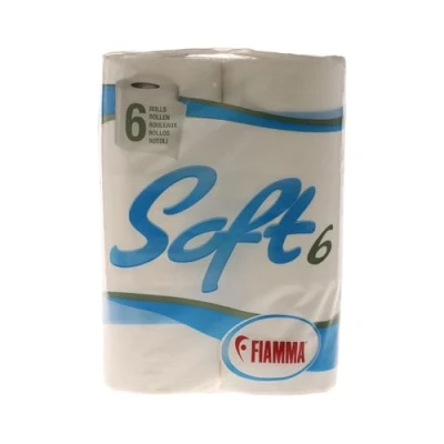 Image de Fiamma 301/051 Article de Camping Soft 6 Lot Rouleaux Papier Toilette