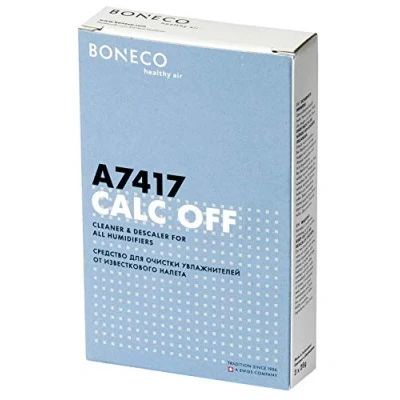 Image de BONECO Calc Off A7417 Solution de nettoyage et détartrage pour tous les humidificateurs d&#039;air jusqu’à 3 utilisations