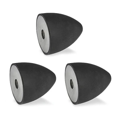 Image de Ganter Normelemente GN 353 30 36 M8 E 55 Tampon de butée avec Filetage intérieur Noir d2 :