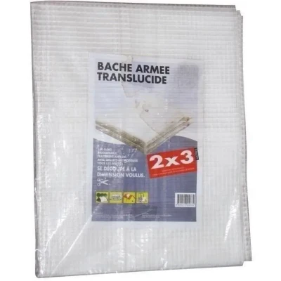 Image de Bâche armée translucide 4x6 m