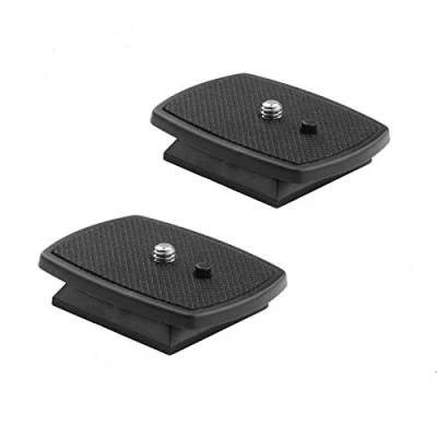 Image de Lot de 2 têtes trépied universelles à libération rapide pour Velbon CX 444 888 460 460mini 470 570 690 DF 50/Sony VCT D580RM D680RM R640 / QB 4W