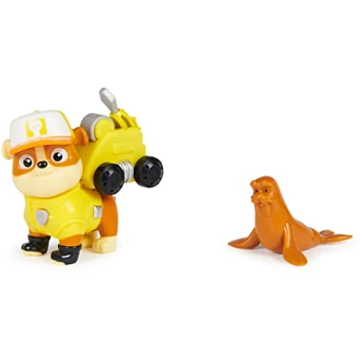 Image de Paw Patrol Big Truck Pups Figurine de gravats avec Drone Sauvetage à Clipser, Capsule Centrale Commande et Jouets pour Enfants partir 3 Ans
