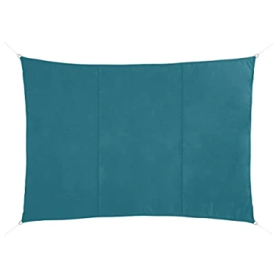Image de Hespéride Voile d&#039;ombrage rectangulaire Shae Bleu Canard