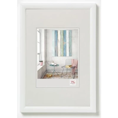 Image de walther design Cadre photo blanc 60 x 80 cm plastique Trendstyle KP080W