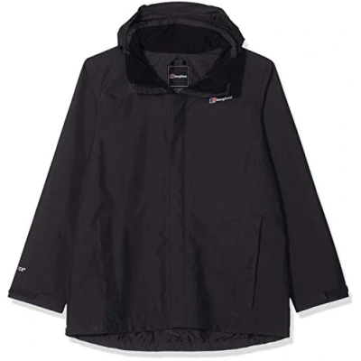 Image de Berghaus Hillwalker Interactive Gore Tex Veste imperméable pour femme XXL noir/noir