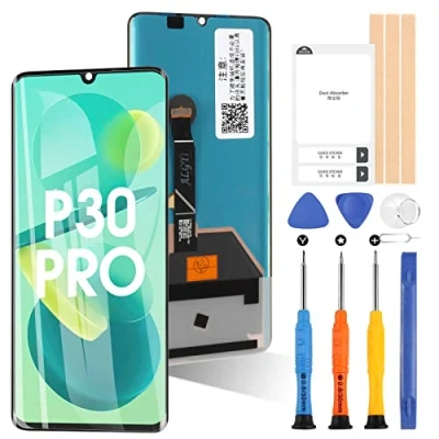Image de ARSSLY Écran pour Huawei P30 Pro VOG L29 L09 AL00 OLED LCD Tactile Digitizer Pièces de Rechange Réparation avec Outils(avec Empreinte Digitale)