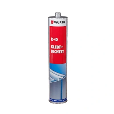 Image de Würth Colle et joint d&#039;étanchéité en polyuréthane de montage Noir 08901003