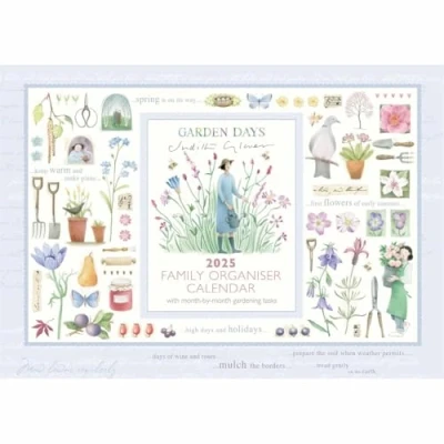Image de Garden Days Week to View Planner A4 Calendar 2025