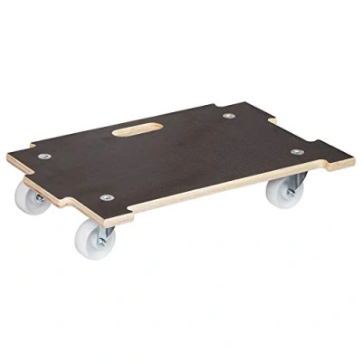 Image de WAGNER Chariot à roulettes MM 1382 I 59 x 39 11 cm Charge 250 kg Extensible de manière Flexible pour Charges (Presque) Toutes Tailles Surface antidérapante certifié FSC® 20138301