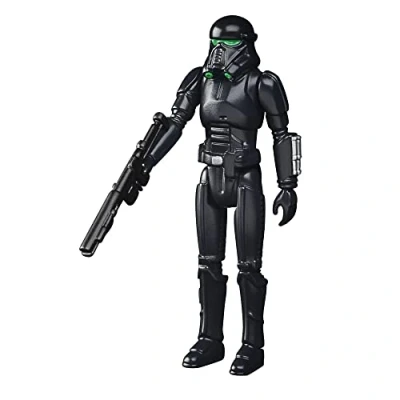 Image de Star Wars Hasbro Retro Collection Imperial Death Trooper Toy 9.5 cm Scale The Mandalorian Collectible Action Figure, Kids 4 and Up F4457