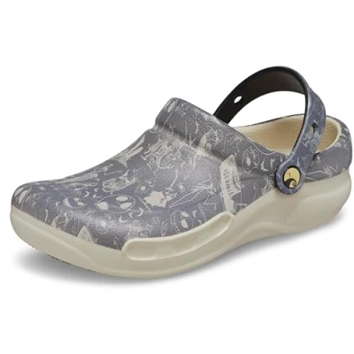 Image de Crocs Sabots Unisexes Nightmare Bfr Christmas Bistro CLG, Blanc, 45/46 EU