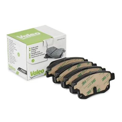 Image de VALEO 301738 Jeu de plaquettes frein FIRST Essieu arrière contact signal d&#039;usure exclu avec tôle anti bruit