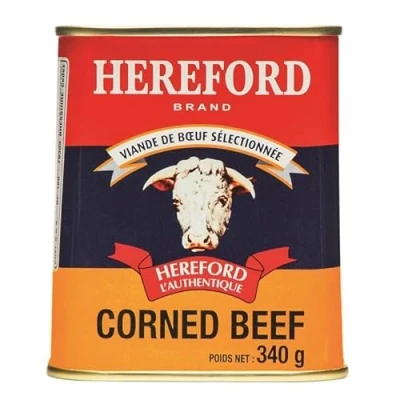 Image de HEREFORD Corned Beef 340G L&#039;unité