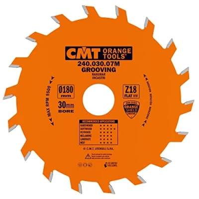 Image de CMT Orange Tools 240,030,07 m scie circulaire à rainer 180 3 x 30 18 droite z