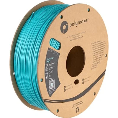 Image de Polymaker PE01010 PolyLite Filament ABS geruchsarm 1.75mm 1000g Turquoise 1 pièce(s)