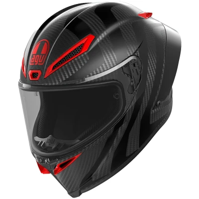 Image de AGV PISTA GP RR E2206 DOT MPLK INTREPIDO MATT CARBON/BLACK/RED M