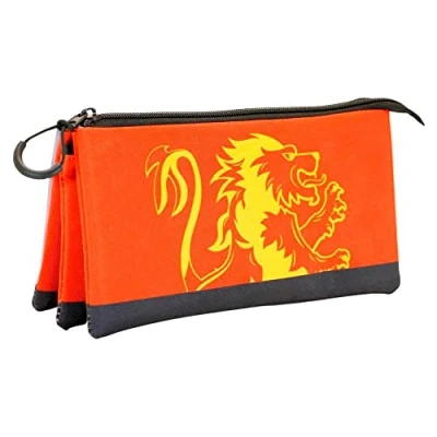 Image de Karactermania Harry Potter Gryffindor Triple Large Trousse pour enfants, Taille: One Size, Rojo